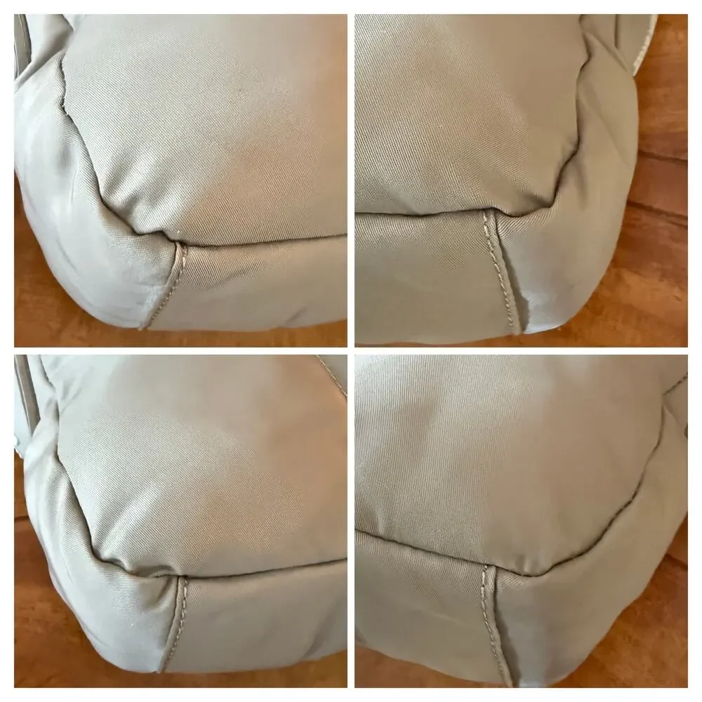Heaven by Marc Jacobs Puffy Nylon Shoulder Bag – Cement Grey